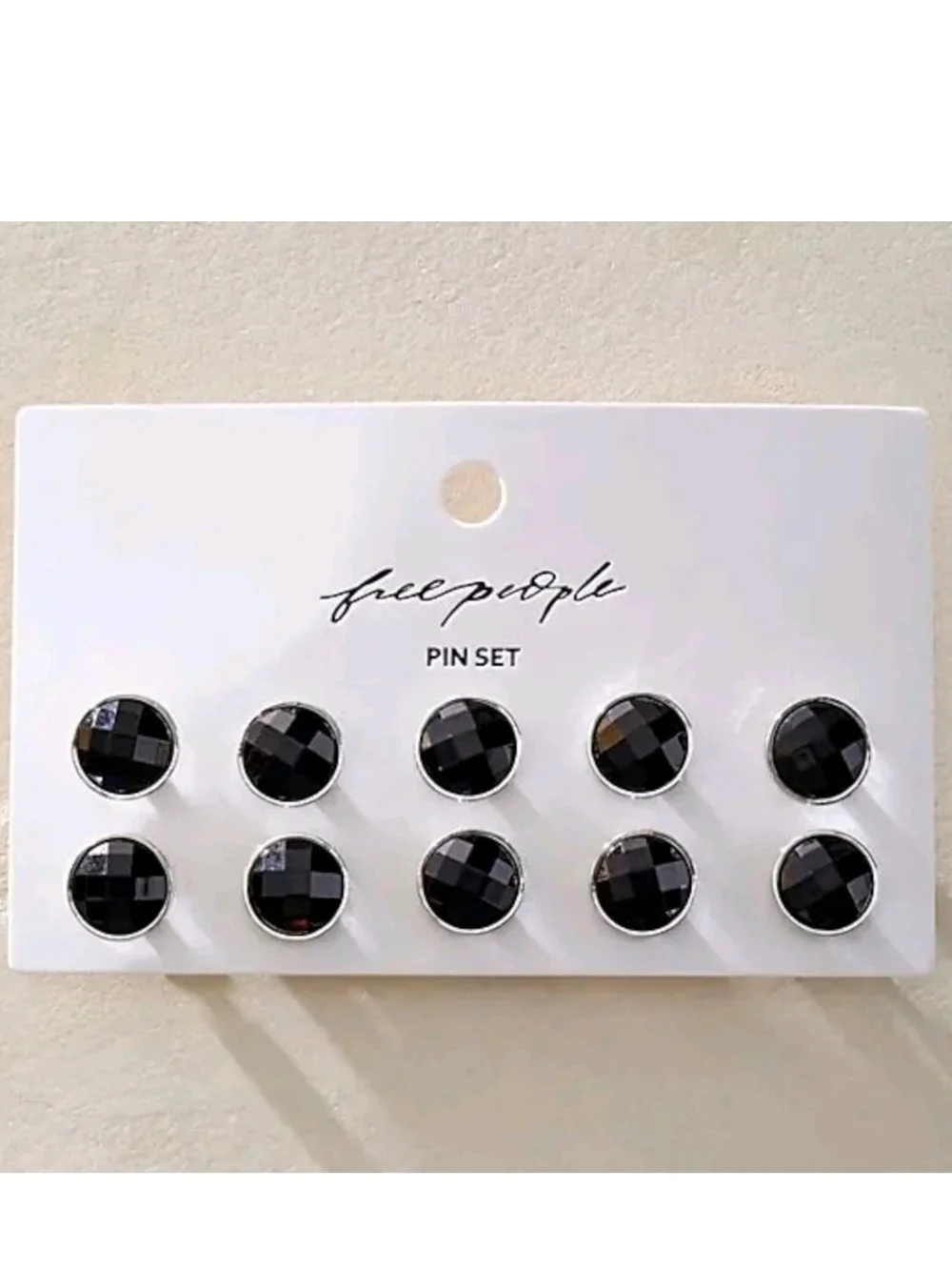 Free People Blue and Black Brooch Pin Sets 20 Units